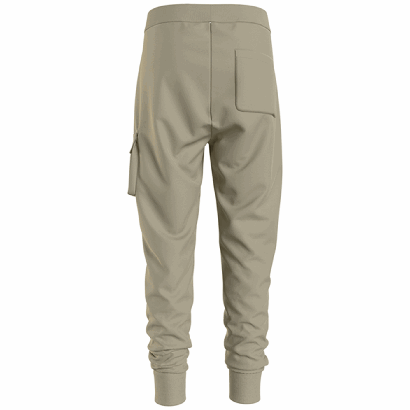 Calvin Klein Badge Cargo Sweatpants Wheat Fields