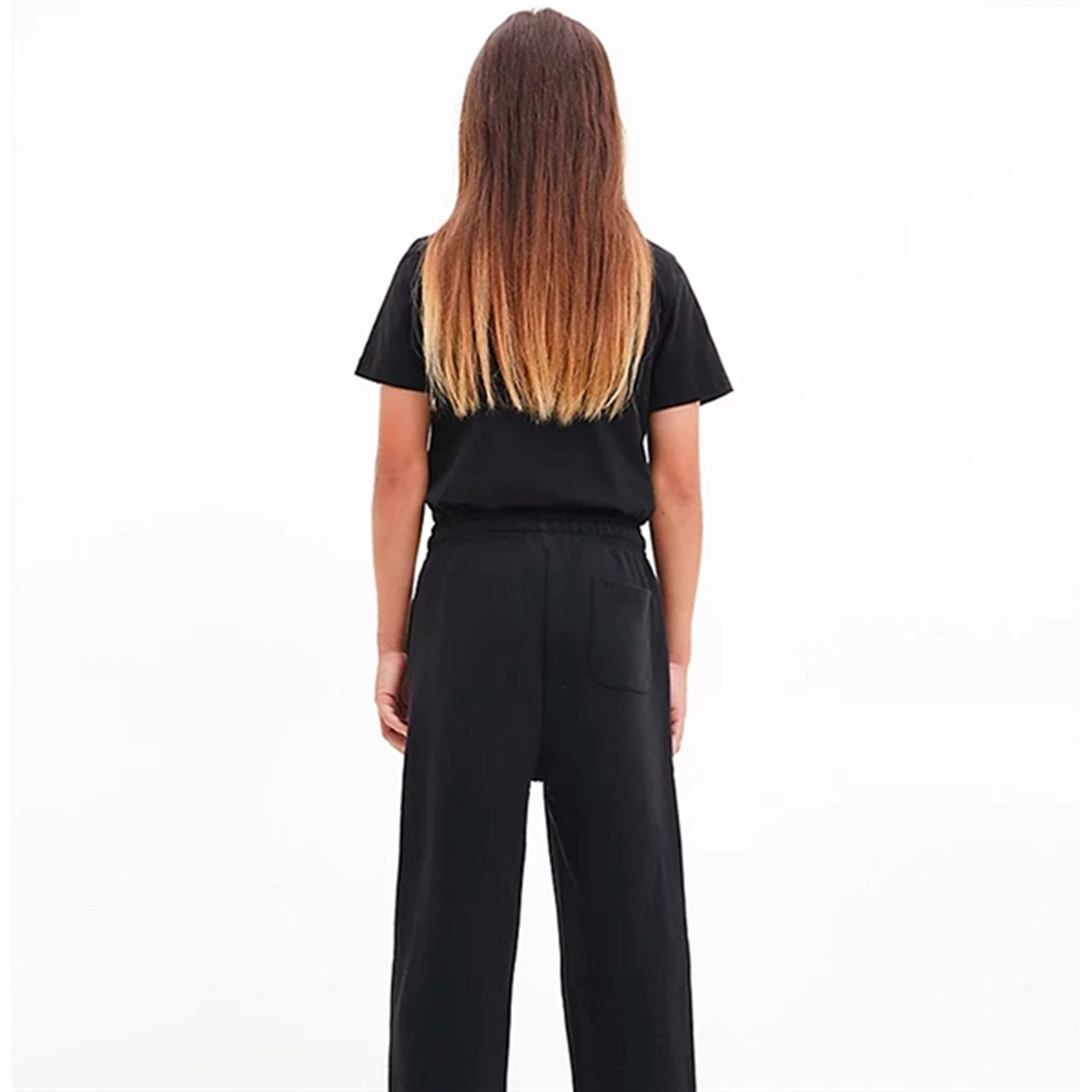 Calvin Klein Lined Monogram T-Shirt Black