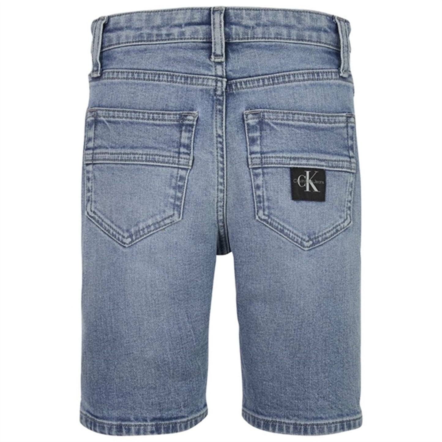 Calvin Klein Denim Shorts High Visual Blue