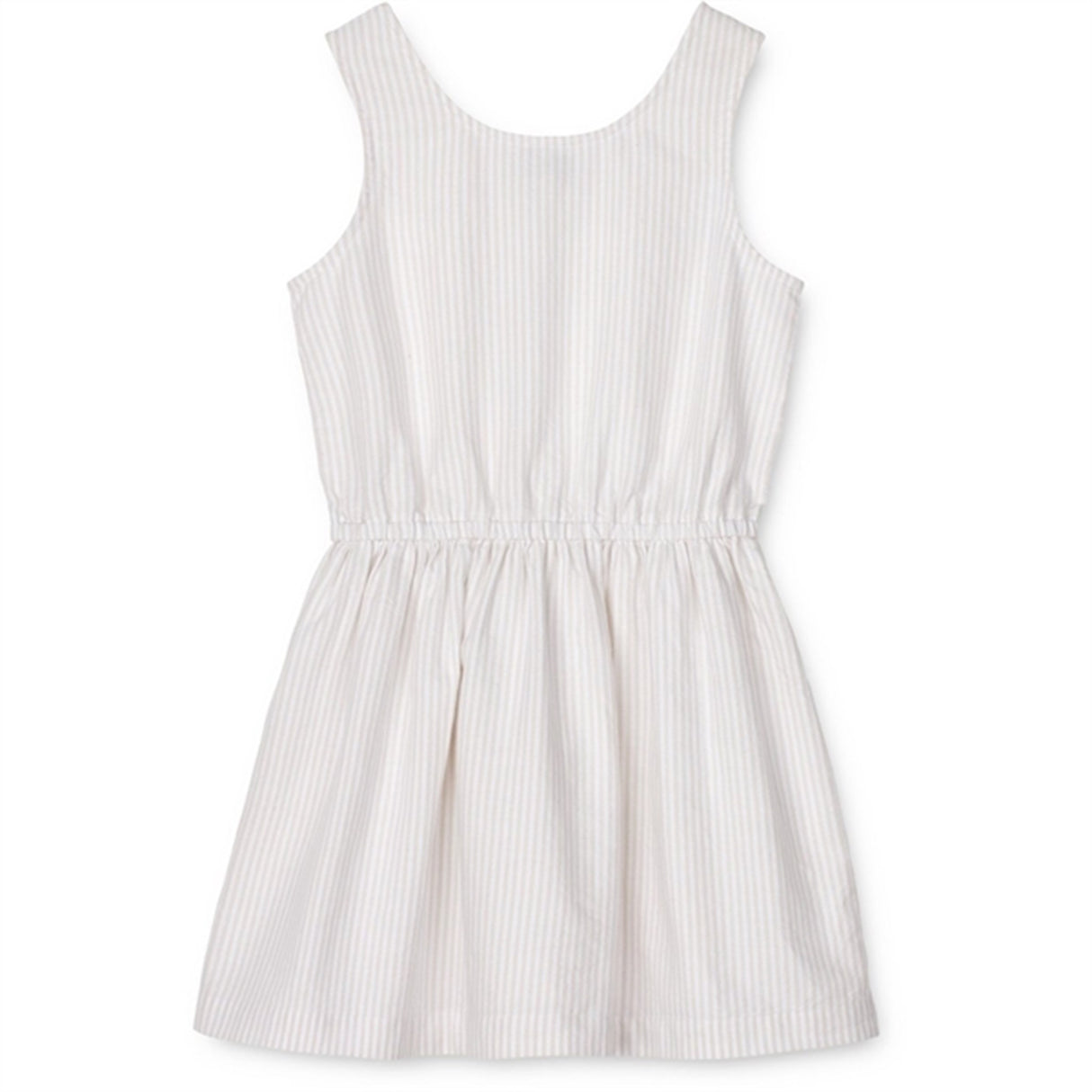 Liewood Idaho Stripe Dress Stripe Crisp White/Sandy