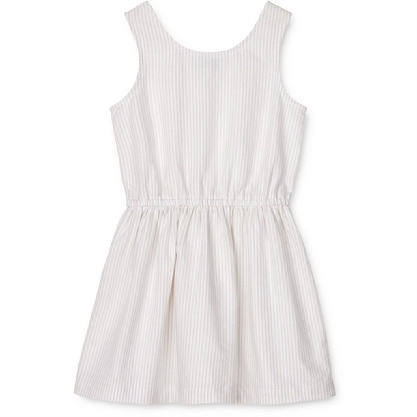 Liewood Idaho Stripe Dress Stripe Crisp White/Sandy