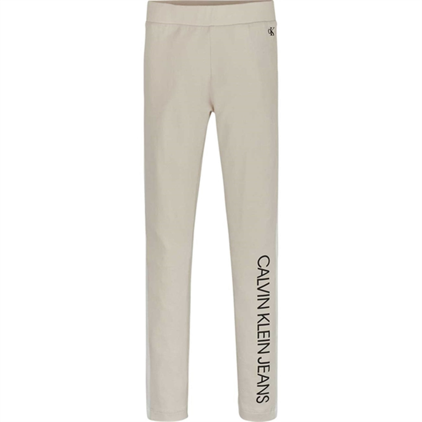 Calvin Klein Colour Block Leggings Eggshell