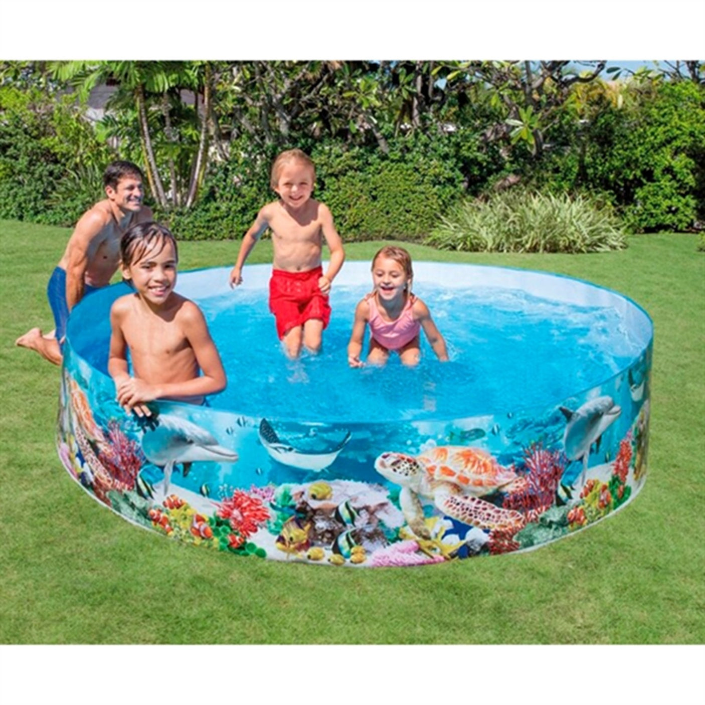 INTEX® Deep Blue Sea Snapset Pool