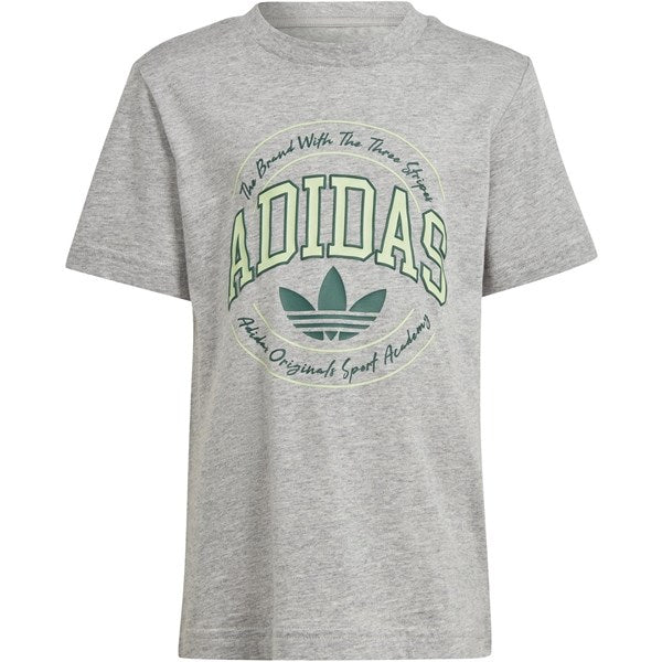 adidas Originals Medium Grey Heather Shorts Tee Set