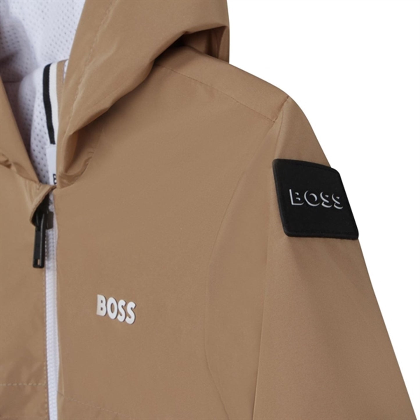 Hugo Boss Baby Hooded Windbreaker Black