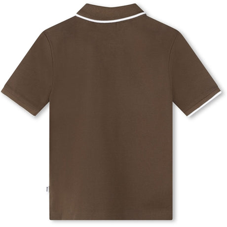 Hugo Boss Brown Polo Short Sleeved