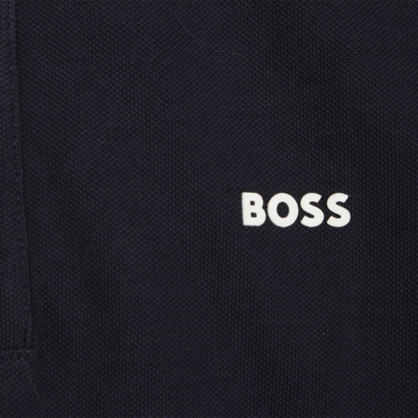 Hugo Boss Navy Polo Short Sleeved