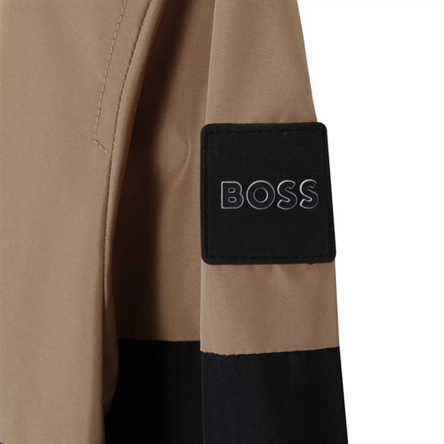 Hugo Boss Hooded Windbreaker Black