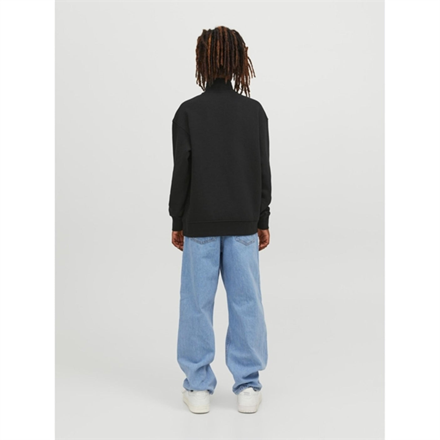 Jack & Jones Junior Black Jorvesterbro Sweatshirt