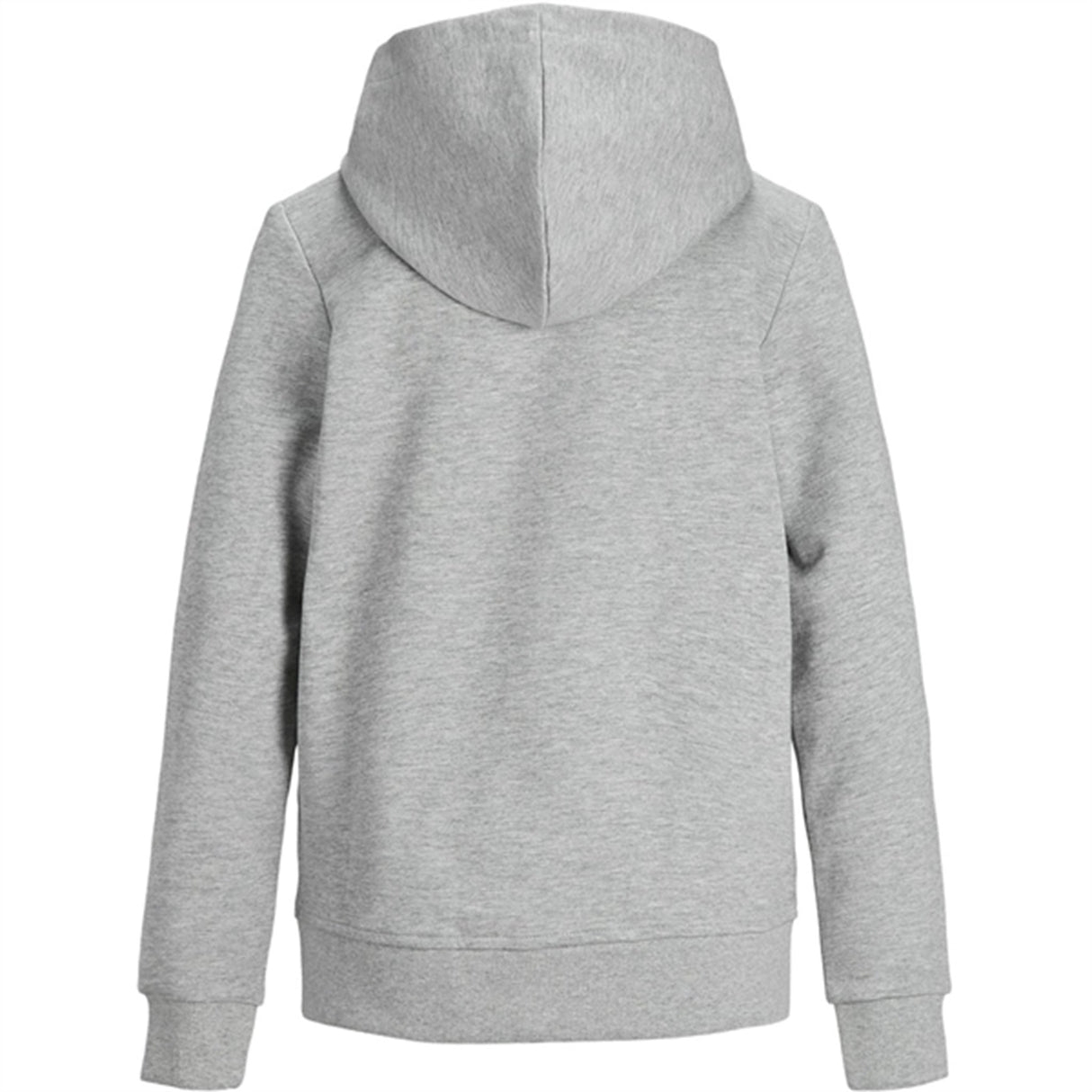 Jack & Jones Junior Light Grey Melange Basic Sweatshirt with Zipper Noos