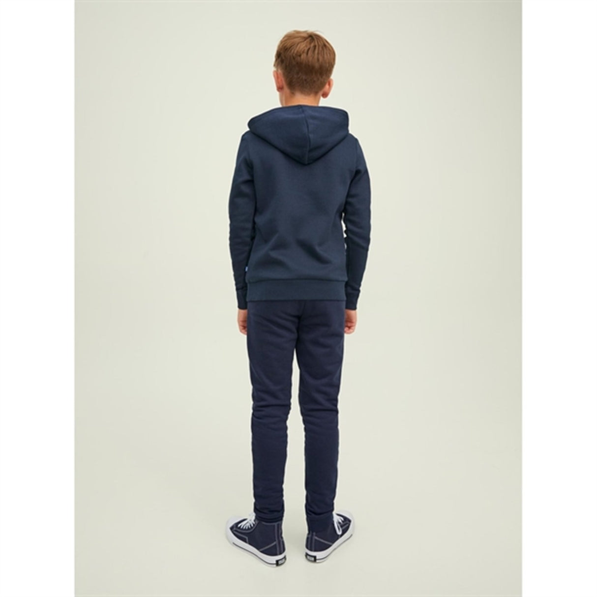 Jack & Jones Junior Navy Blazer Logo Sweat Hoodie Noos