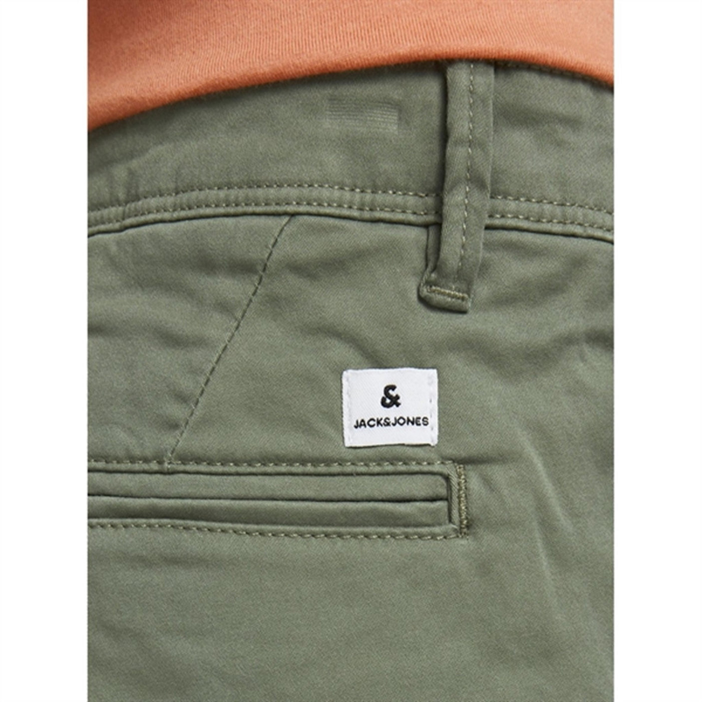 Jack & Jones Junior Deep Lichen Green Bowie Solid Shorts