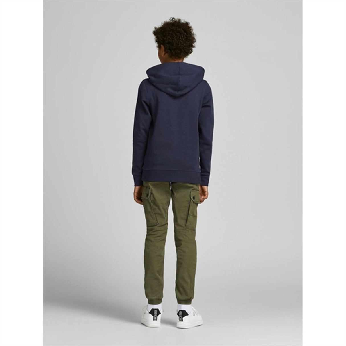 Jack & Jones Junior Navy Blazer Basic Hoodie Noos