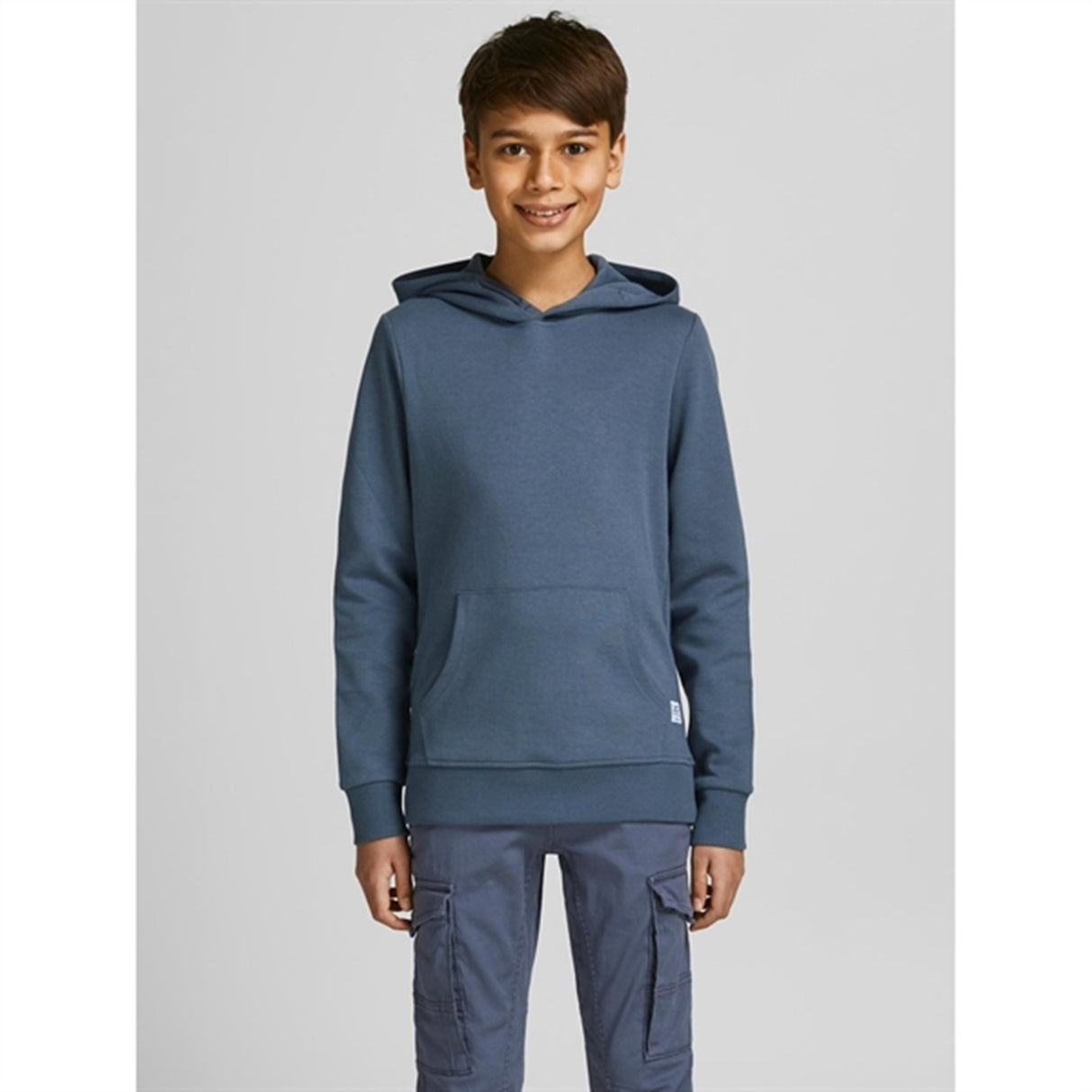 Jack & Jones Junior Grisaille Basic Hoodie Noos