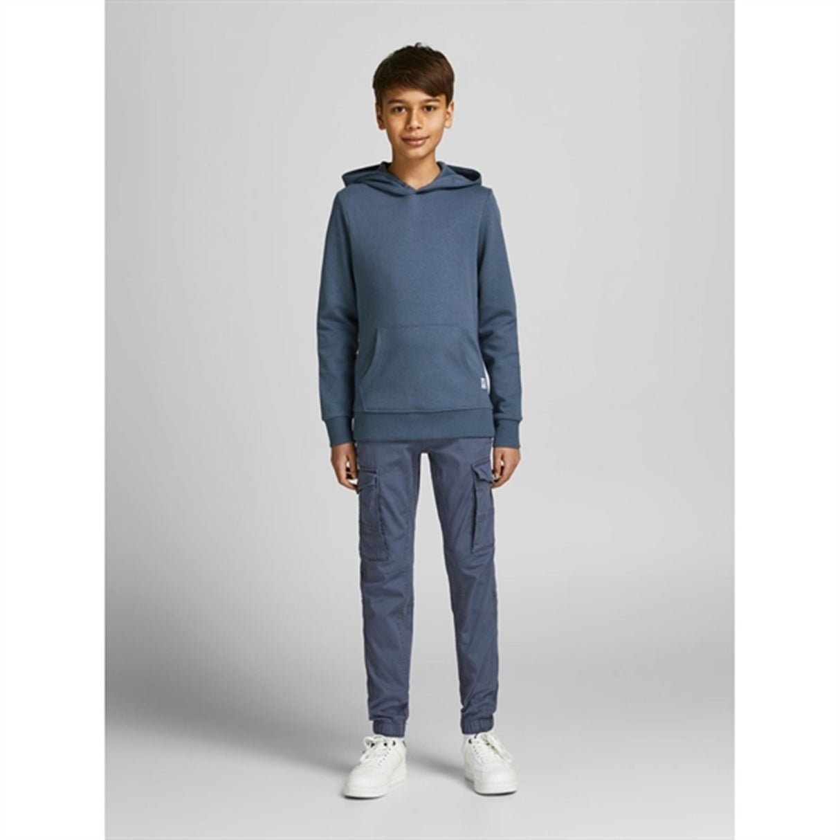 Jack & Jones Junior Grisaille Basic Hoodie Noos