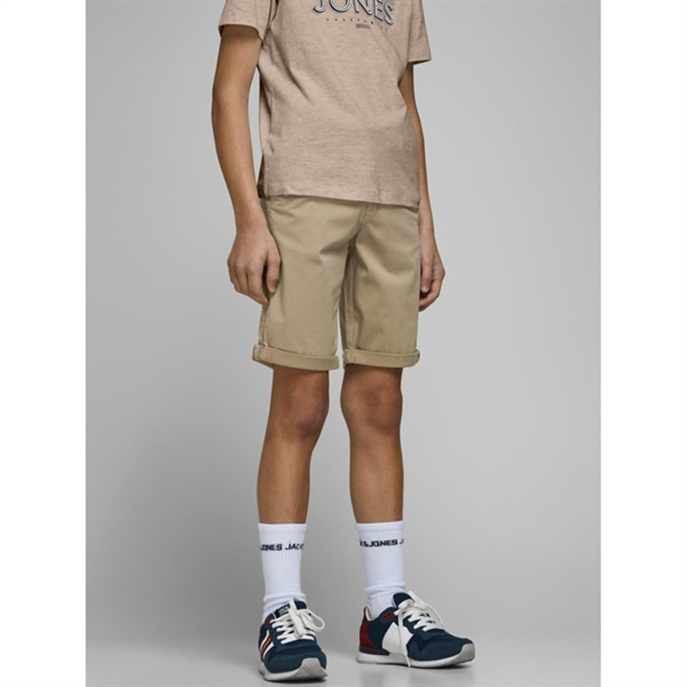 Jack & Jones Junior Oxford Tan Bowie Solid Shorts