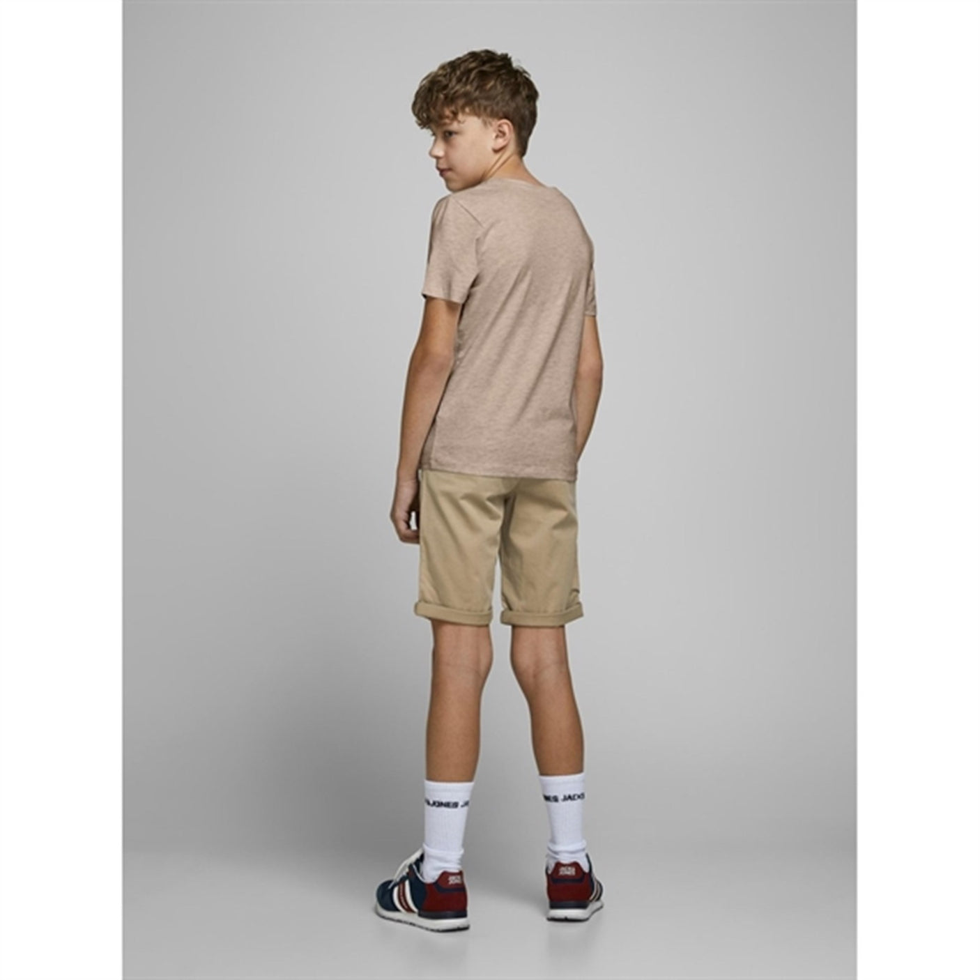Jack & Jones Junior Oxford Tan Bowie Solid Shorts