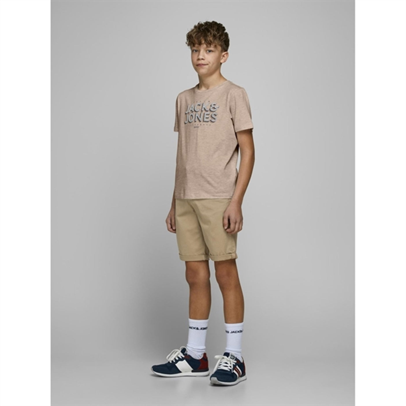 Jack & Jones Junior Oxford Tan Bowie Solid Shorts