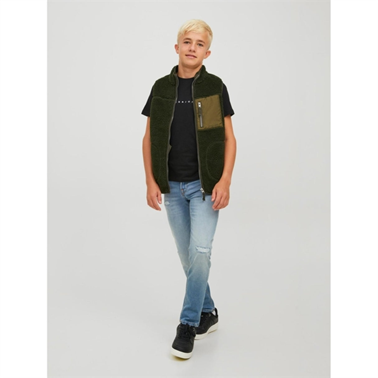 Jack & Jones Junior Black Copenhagen T-Shirt Noos