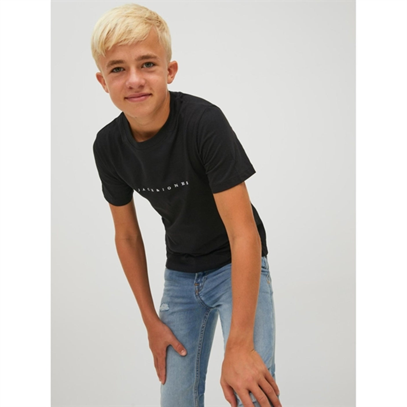 Jack & Jones Junior Black Copenhagen T-Shirt Noos