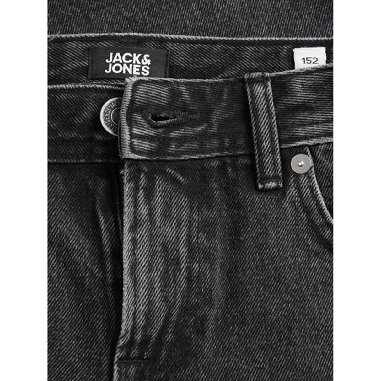 Jack & Jones Junior Grey Denim Original Chris Shorts 823