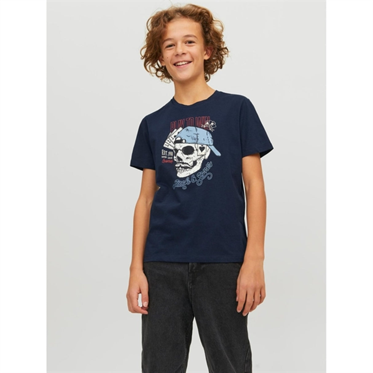 Jack & Jones Junior Navy Blazer Roxbury T-Shirt