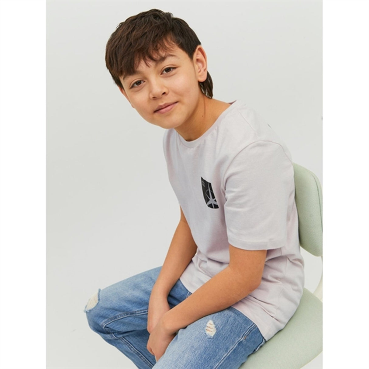 Jack & Jones Junior Moonbeam Filo T-Shirt