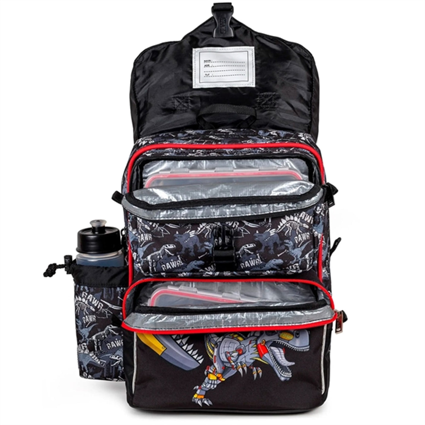 JEVA Beginners Skoletaske Dinosaur Robot