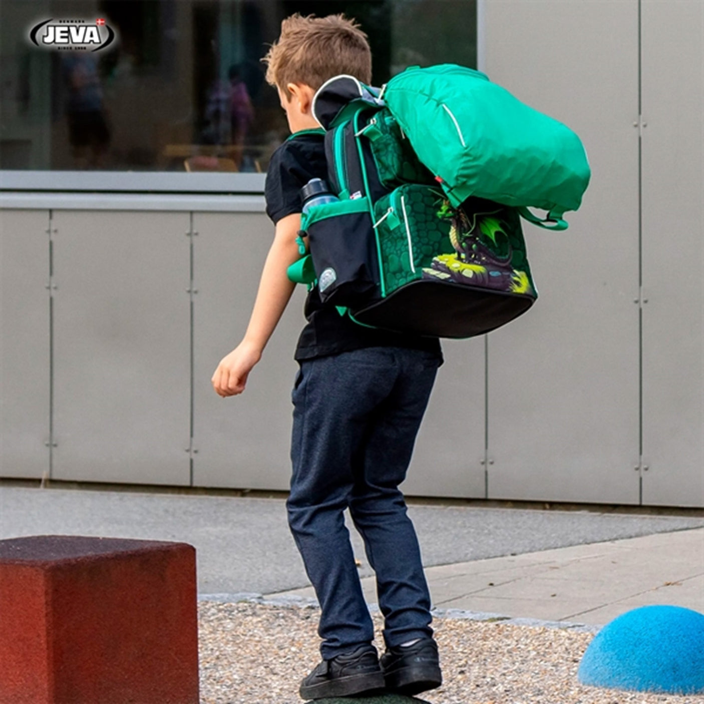 JEVA Beginners Skoletaske Dragon Draco