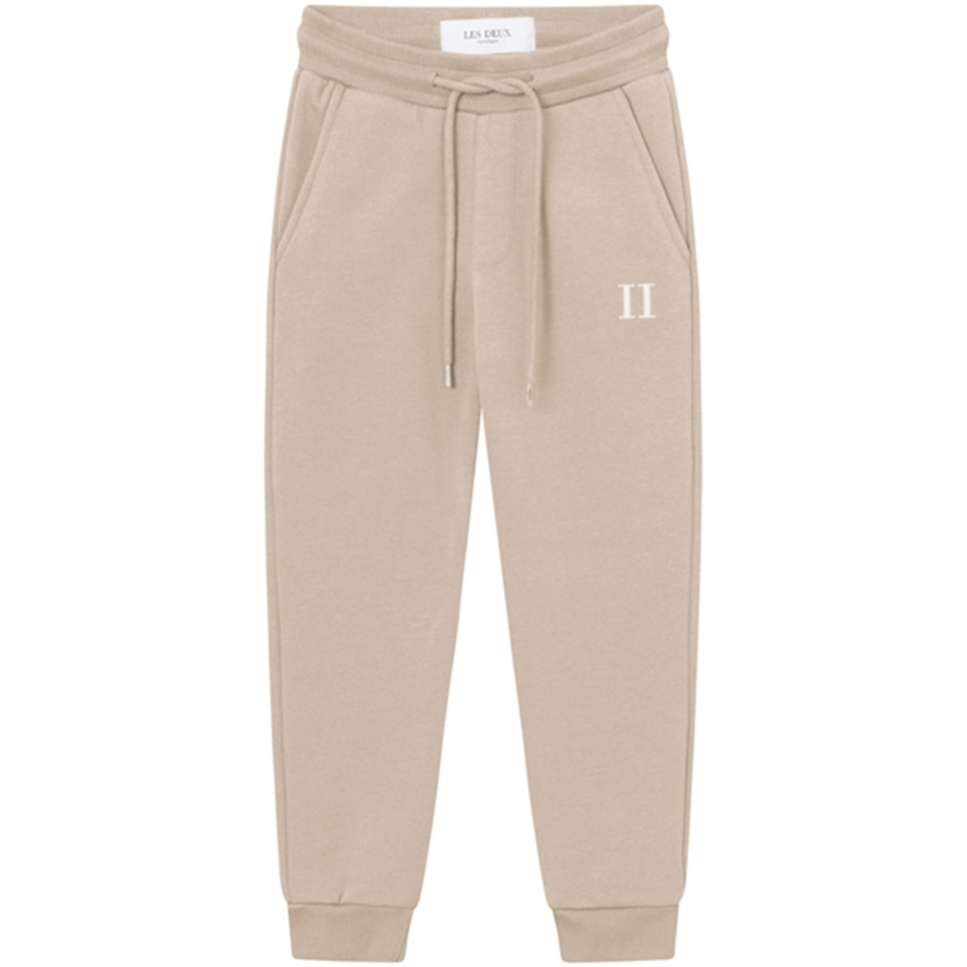 Les Deux Kids Dark Sand/White Mini Encore Sweatpants