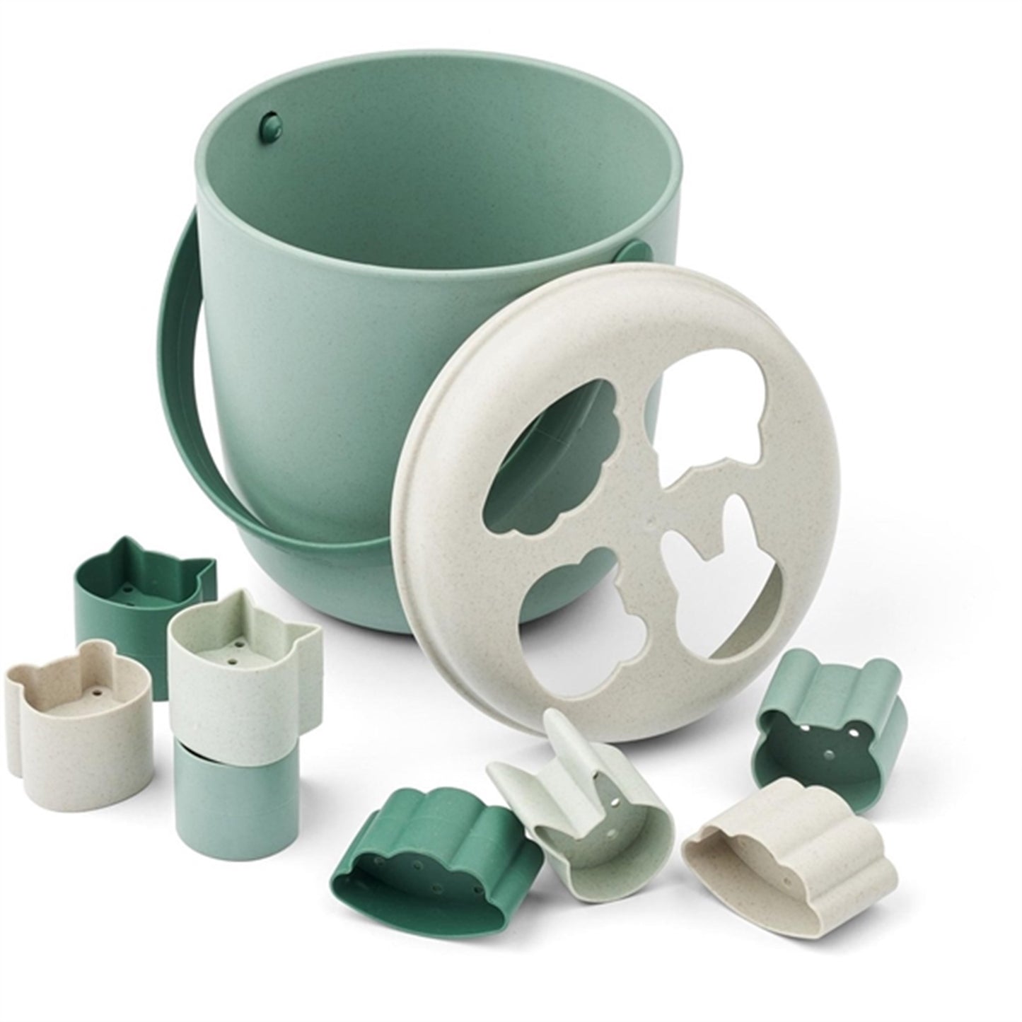 Liewood Jorn Beach Bucket Peppermint Multi Mix