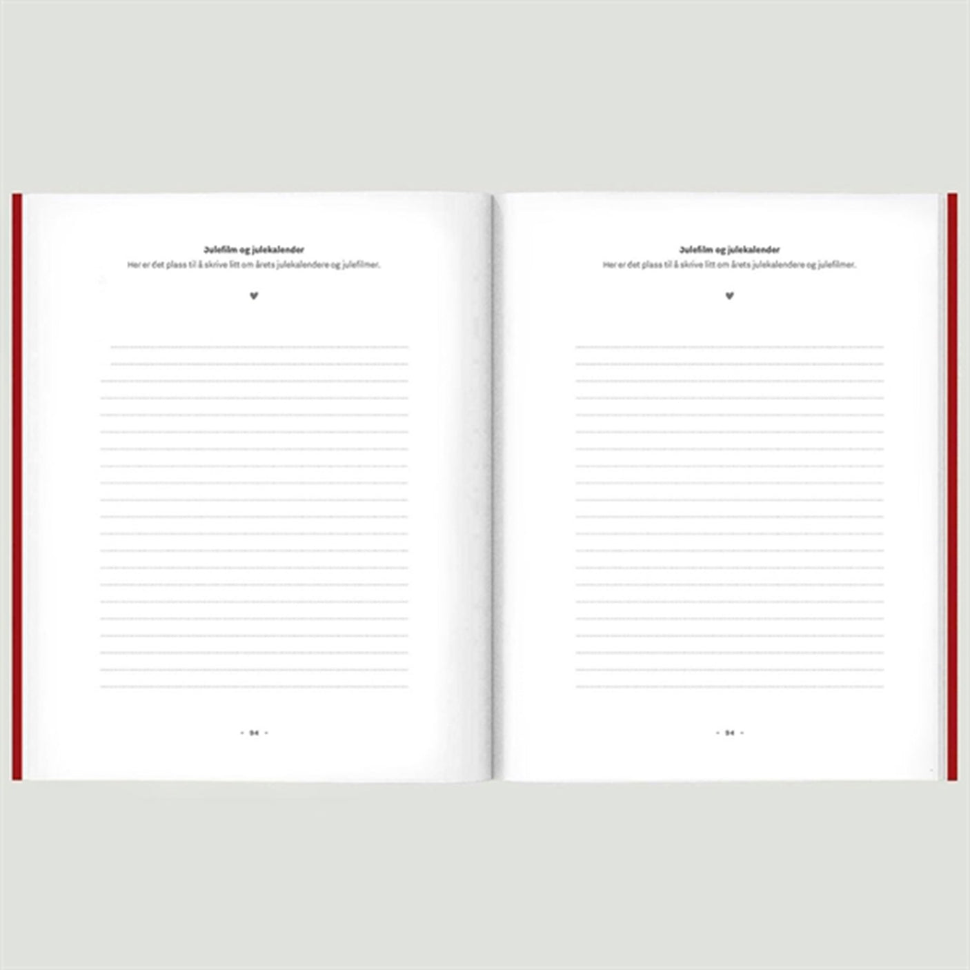 WITHWHITE Juleminder A5 Norwegian