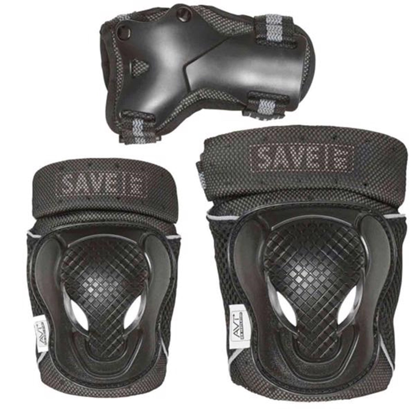 Street Surfing Save My Bone Protecting Set Black