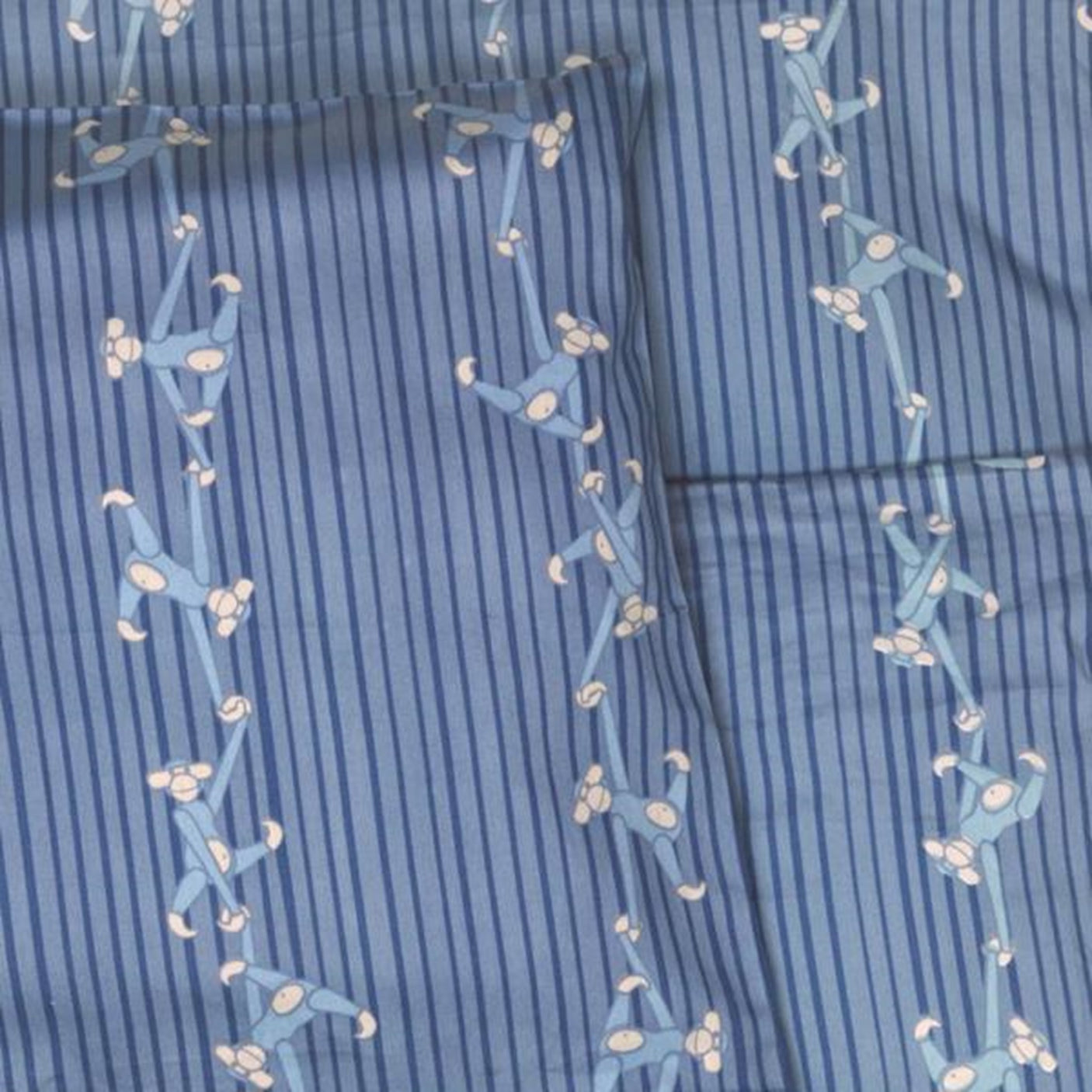 Kay Bojesen Baby Bedding Monkey Blue