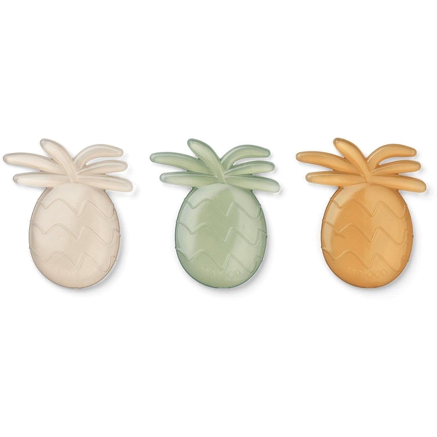 Liewood Kayden Reusable Lunch Box Cooler 3-Pack Yellow Mellow Mix