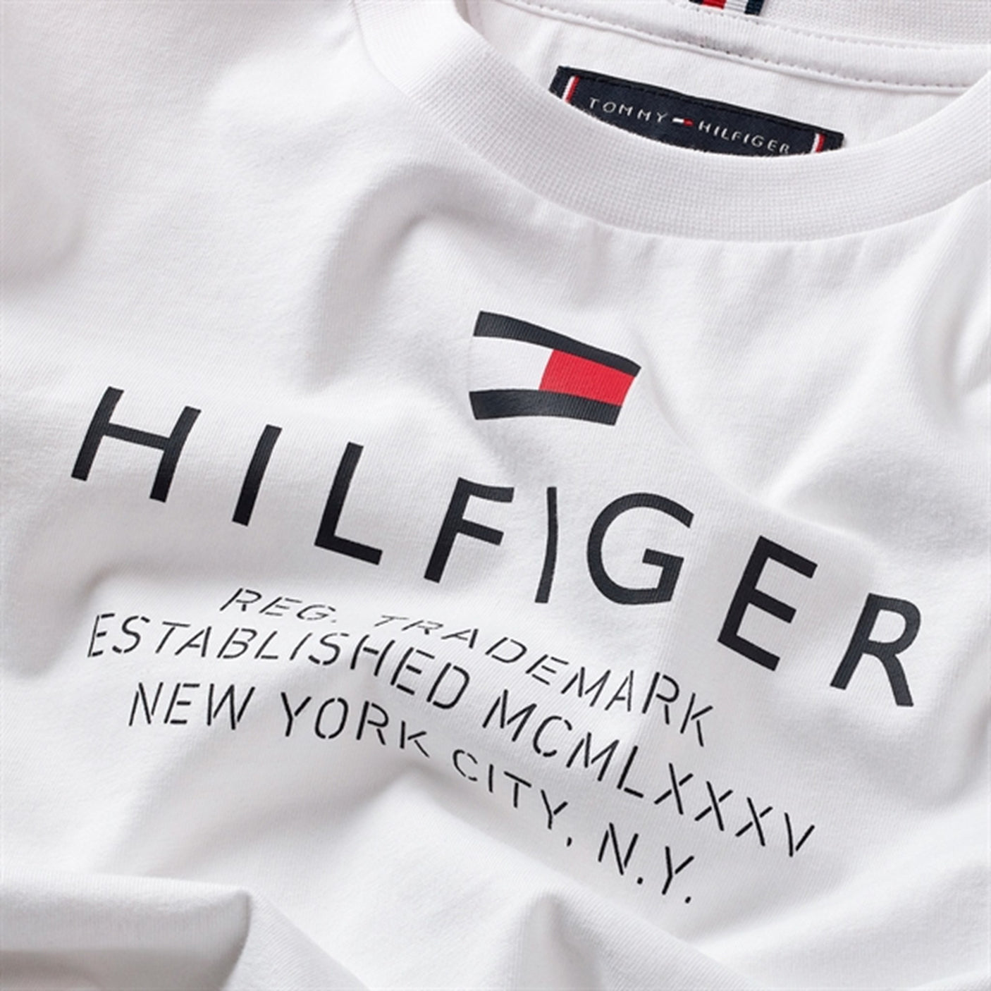 Tommy Hilfiger Logo T-shirt White