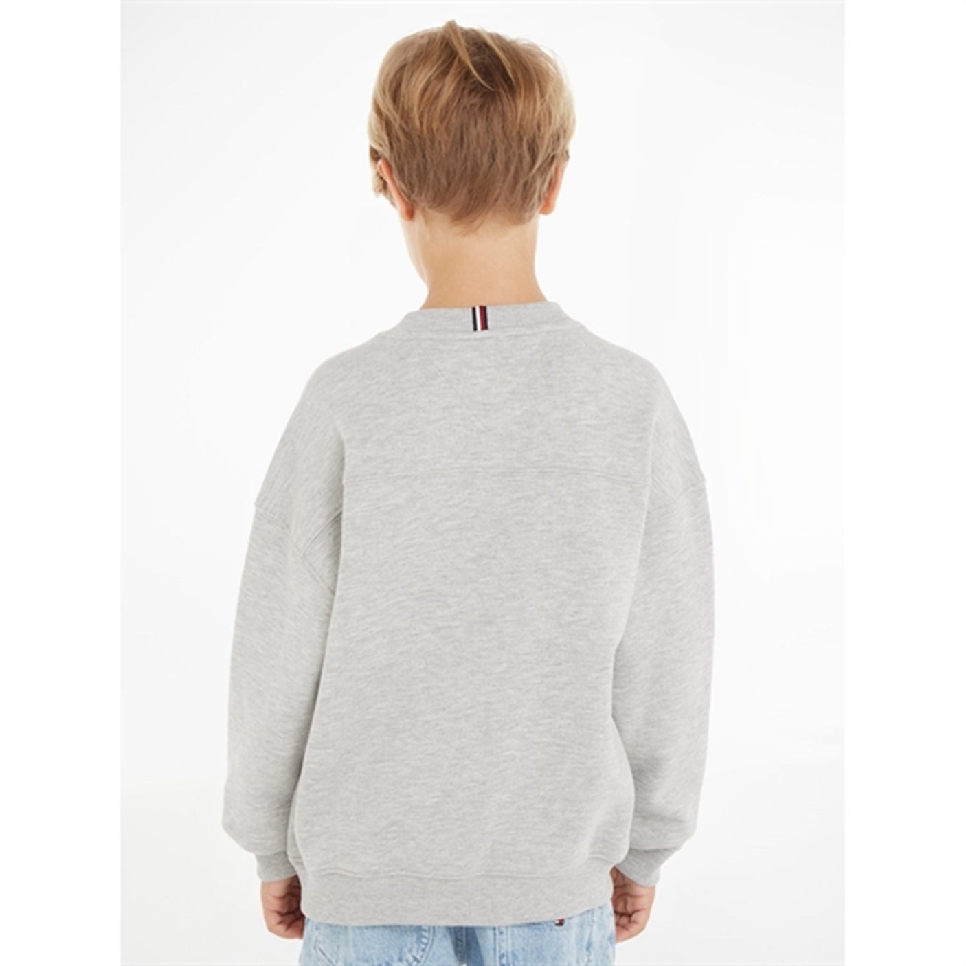 Tommy Hilfiger Tommy 1985 Varsity Sweatshirt New Light Grey Heather