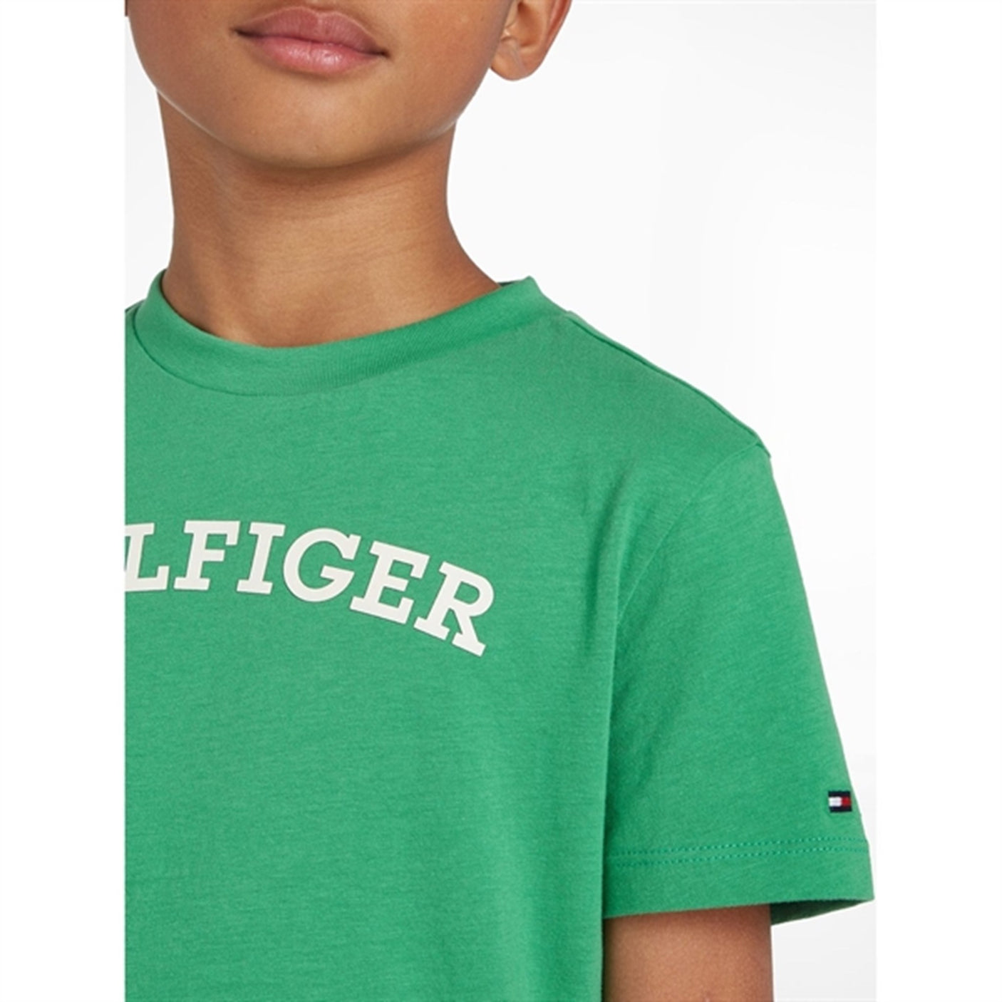 Tommy Hilfiger Arched T-Shirt Coastal Green