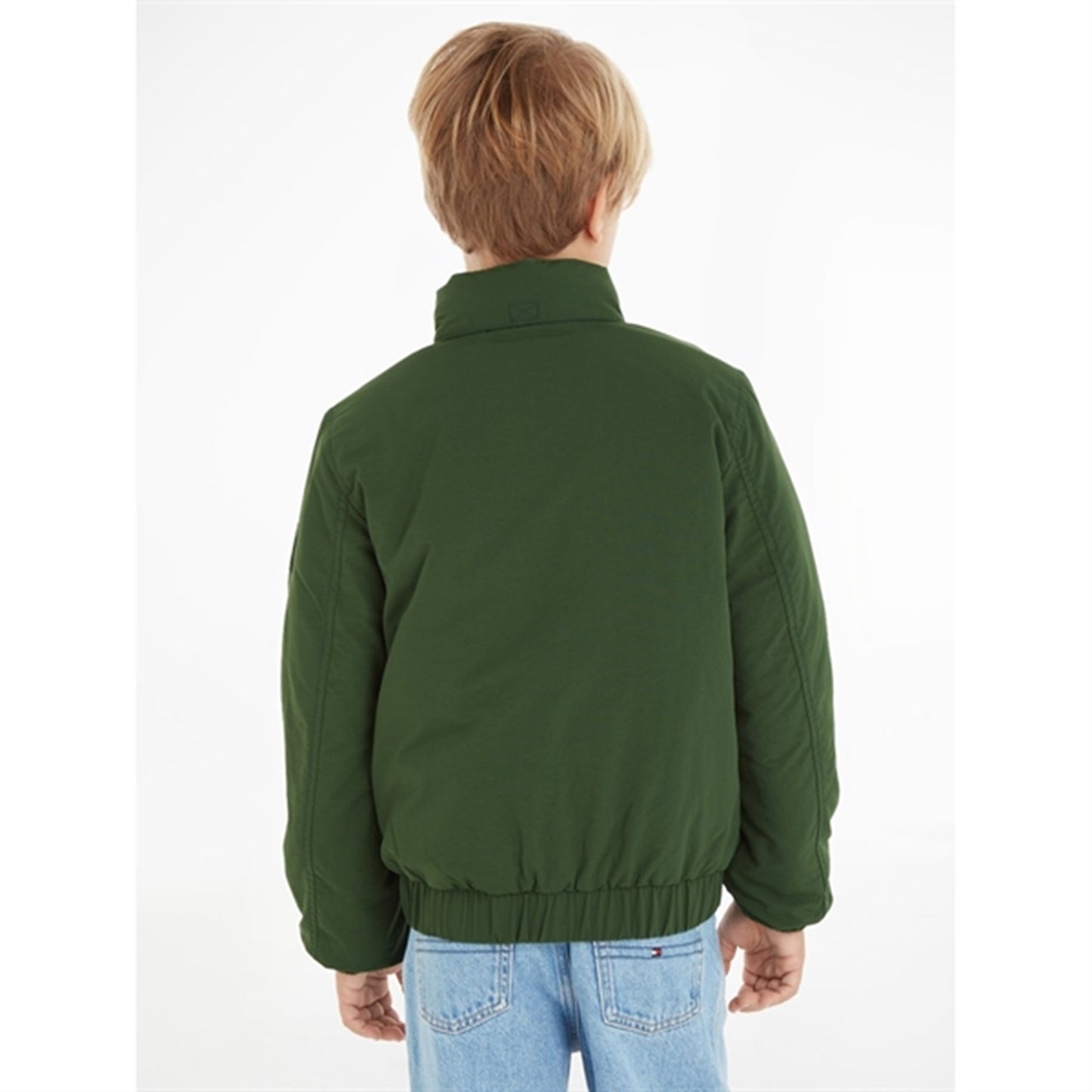 Tommy Hilfiger Essential Quilted Jacket Collegiate Green