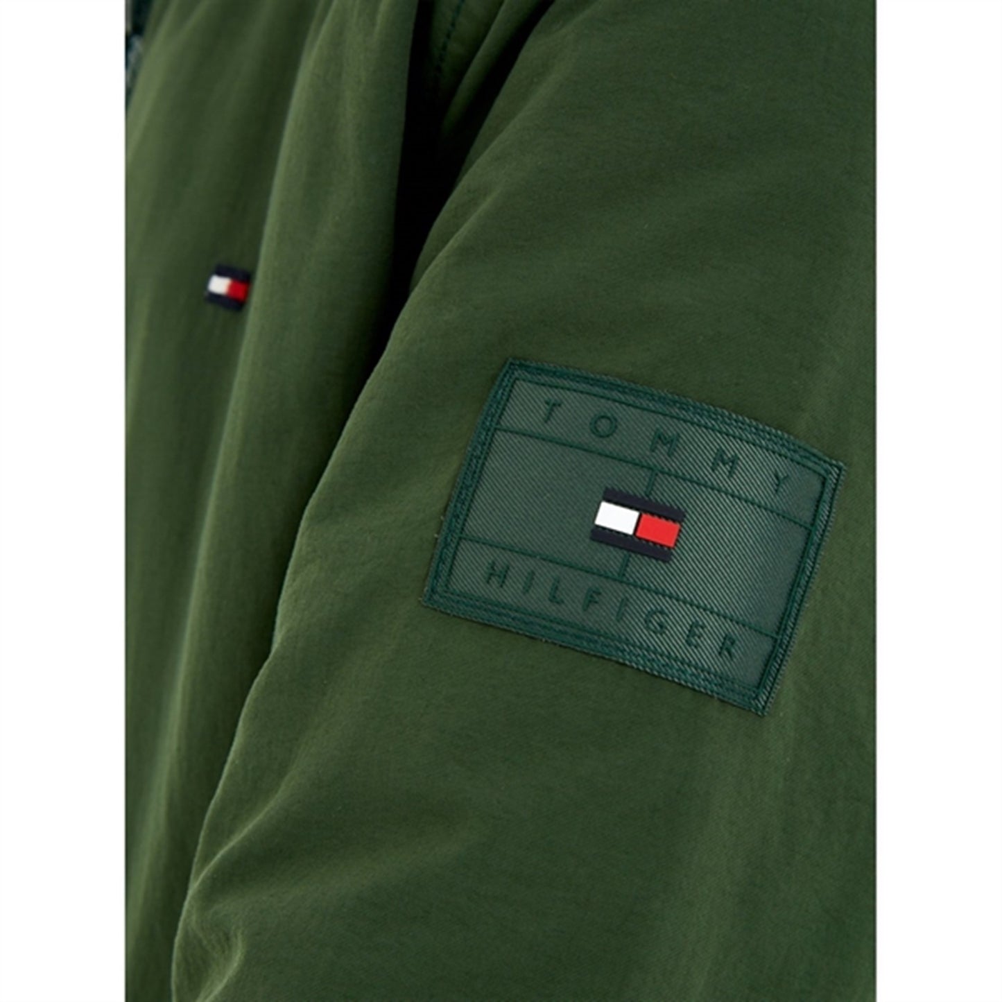 Tommy Hilfiger Essential Quilted Jacket Collegiate Green