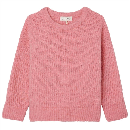 American Vintage Knit Blouse East Orchid Melange