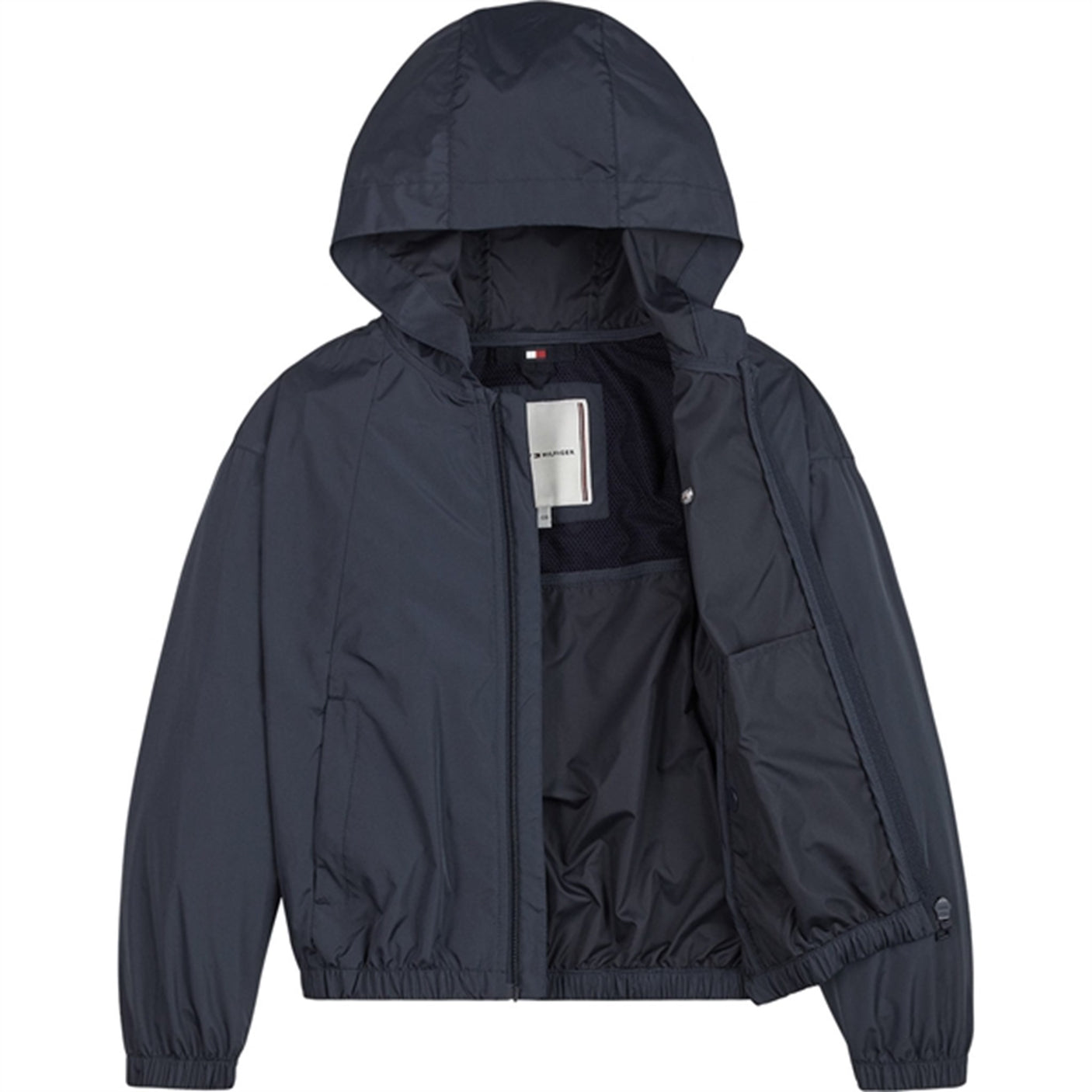 Tommy Hilfiger Hero Taping Windbreaker Girls Jacket Twilight Navy