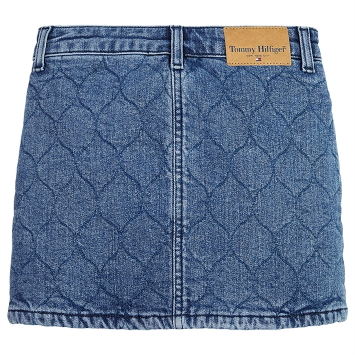 Tommy Hilfiger Denim Quiltet Skirt Floppymidrigid