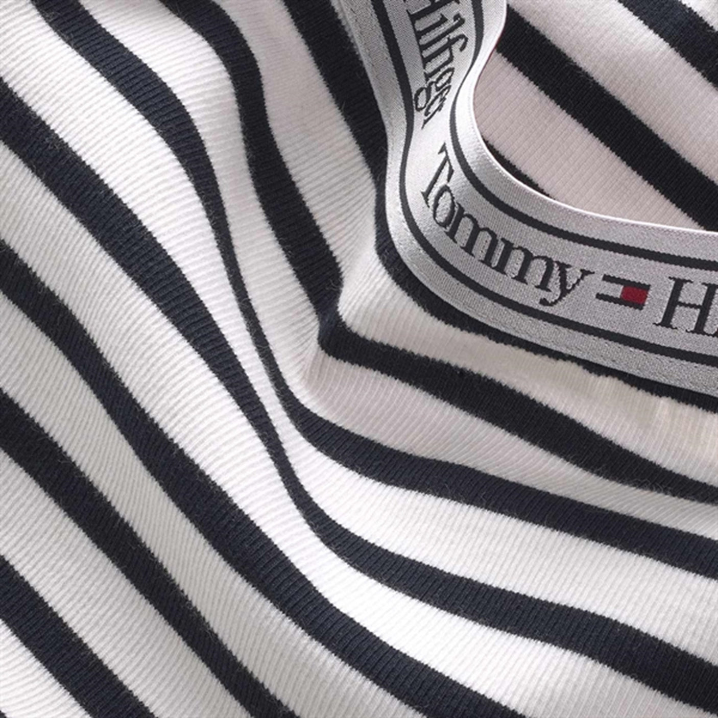 Tommy Hilfiger Tommy Graphic Stripe Rib Skirt Desert Sky Stripe