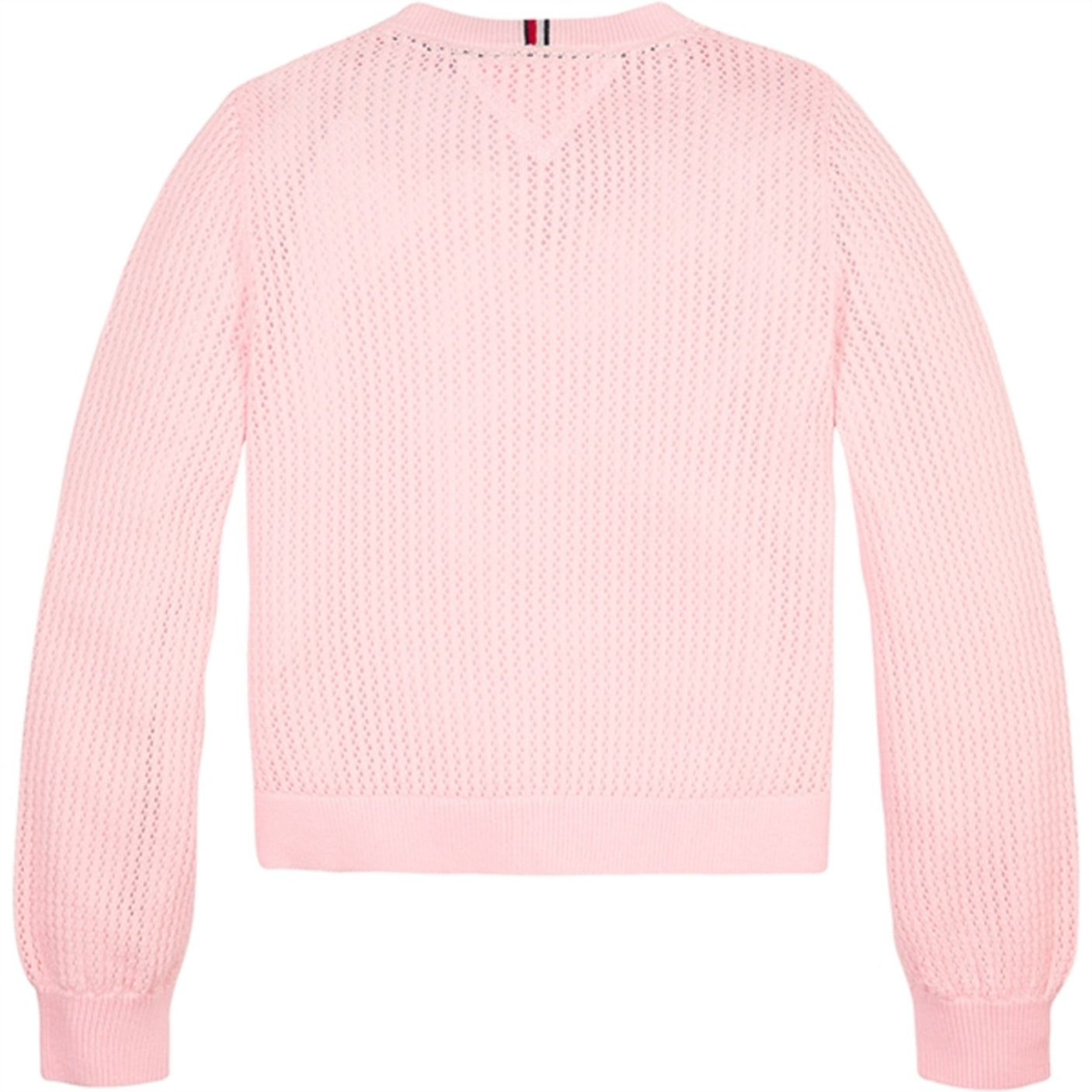 Tommy Hilfiger Crochet Cardigan Faint Pink