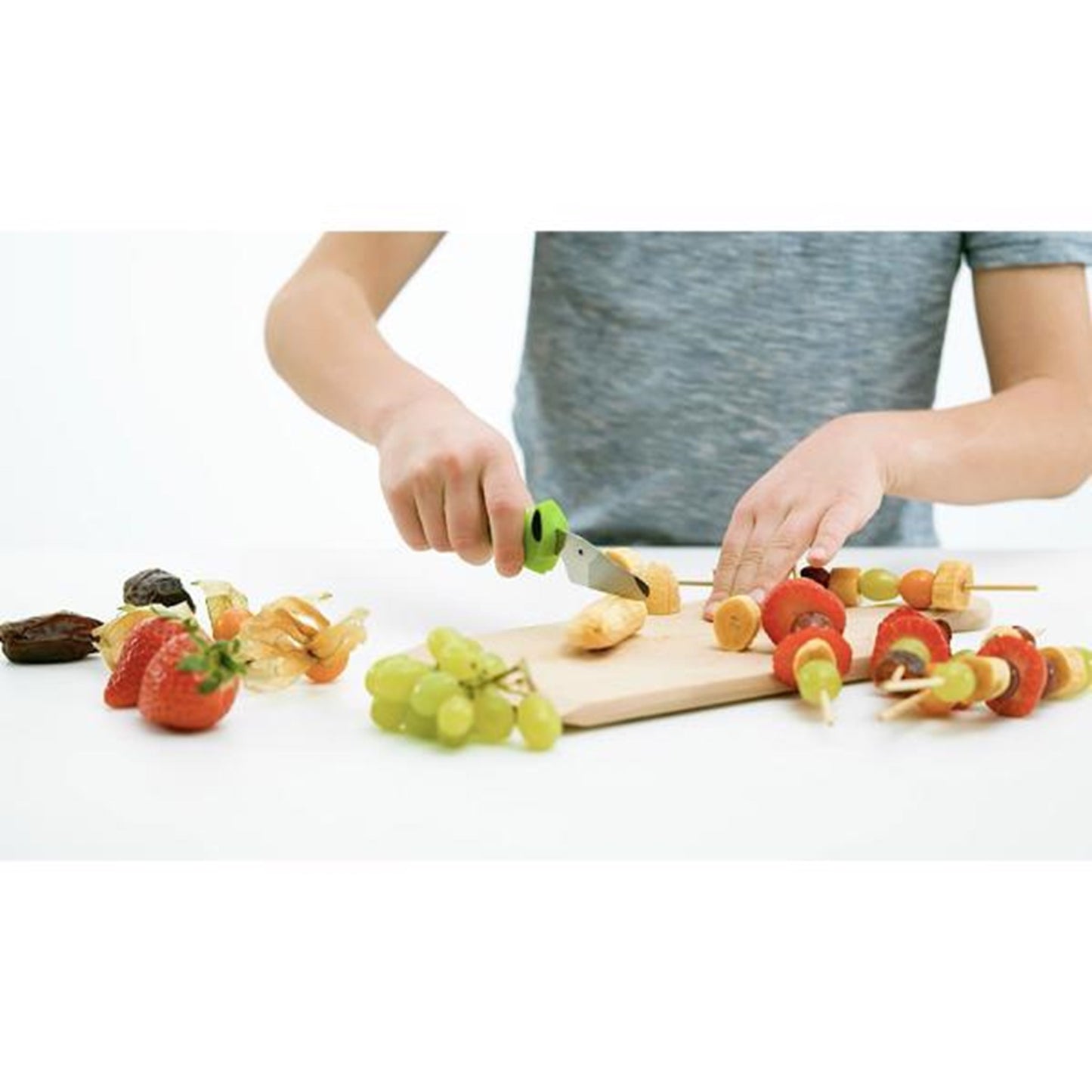 Kinderkitchen Knife Set Green/Blue