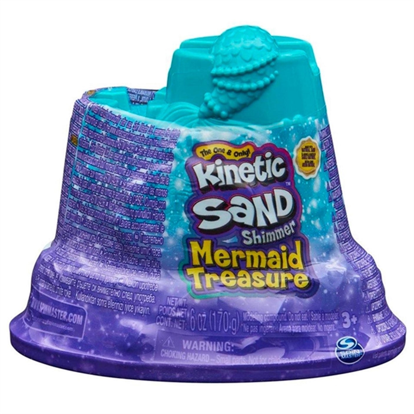 Kinetic Sand Mermaid Container