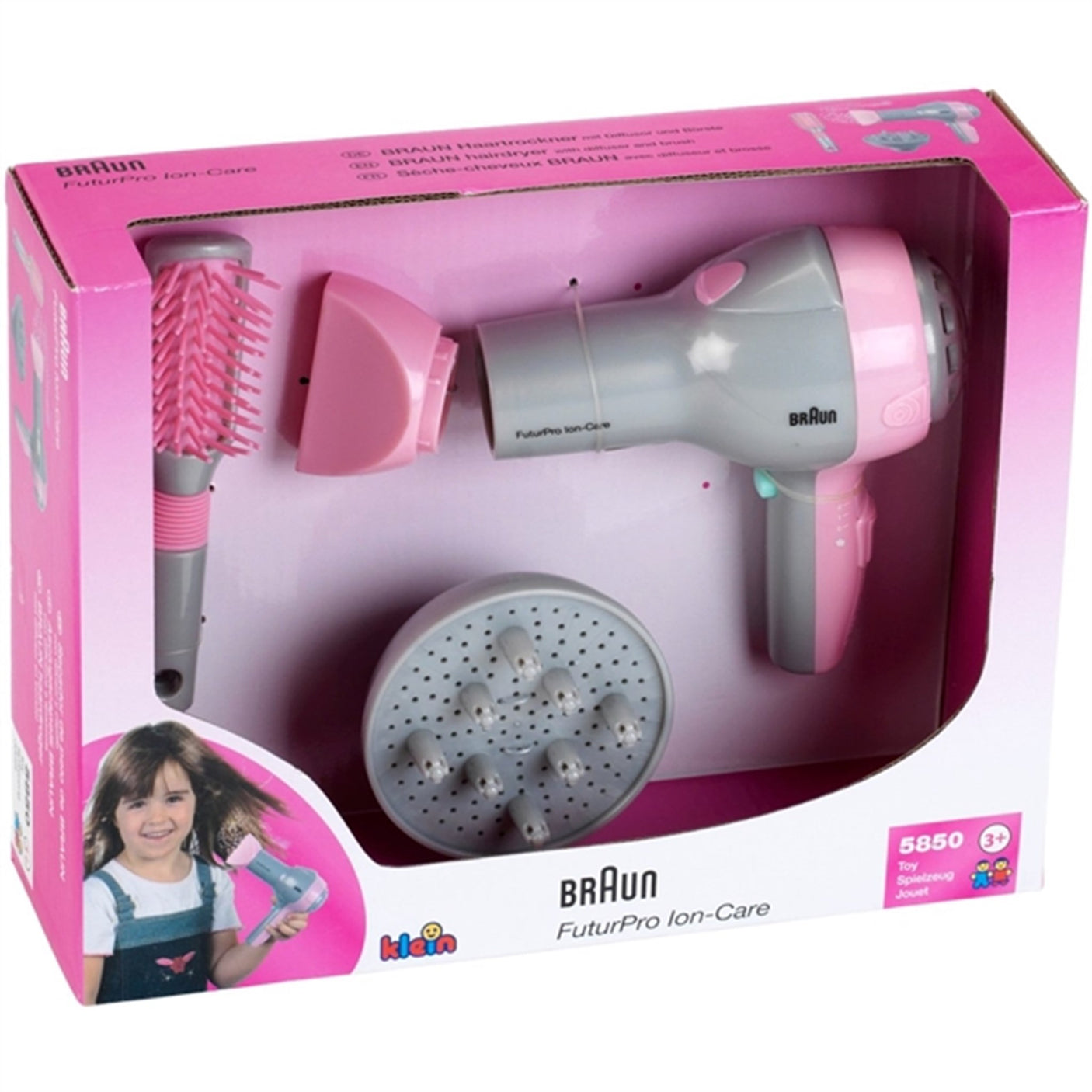 Braun Blow Dryer Pink
