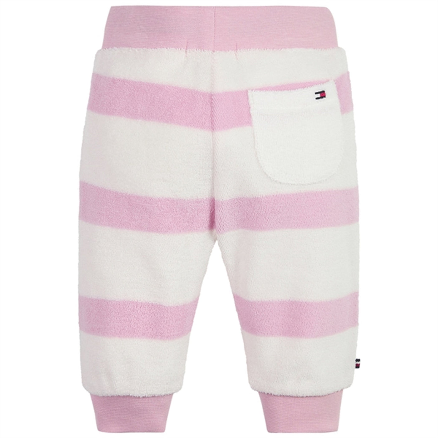 Tommy Hilfiger Baby Striped Towelling Sweatpants Pink Shade / Ancient White Stripe