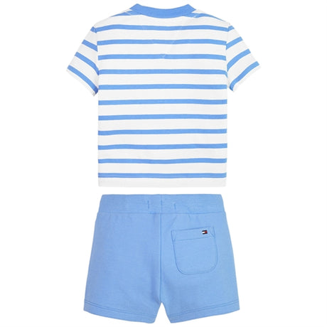 Tommy Hilfiger Baby Essential Striped Set Skysail